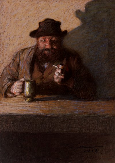 An der Bar, 1903 von Mark Senior